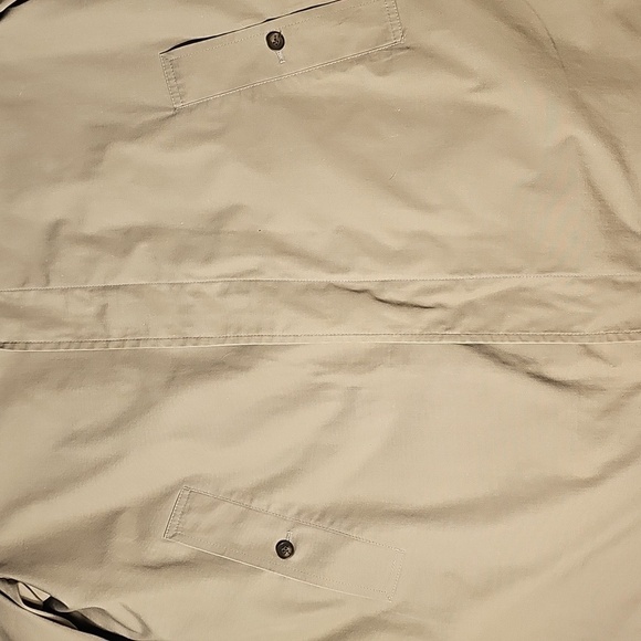 Mens London Fog Tan Trench Coat With 3m Thinsulate Removable Lining 42 Regular - Picture 3 of 8